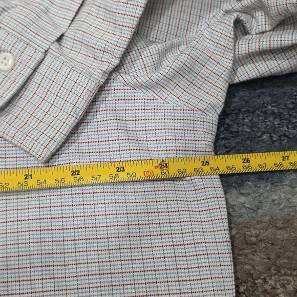 Ralph Lauren Mens XL Button Down Shirt 16-34 Check Plaid Long Sleeve Cotton - Picture 6 of 7